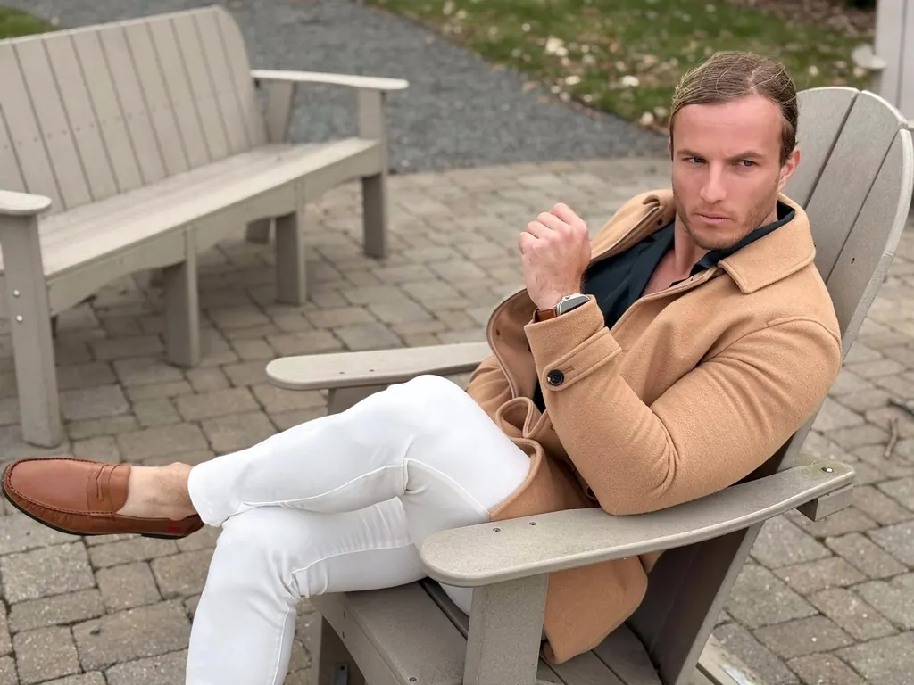 Camel coat / relaxed
